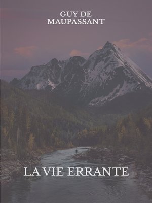 cover image of La vie errante